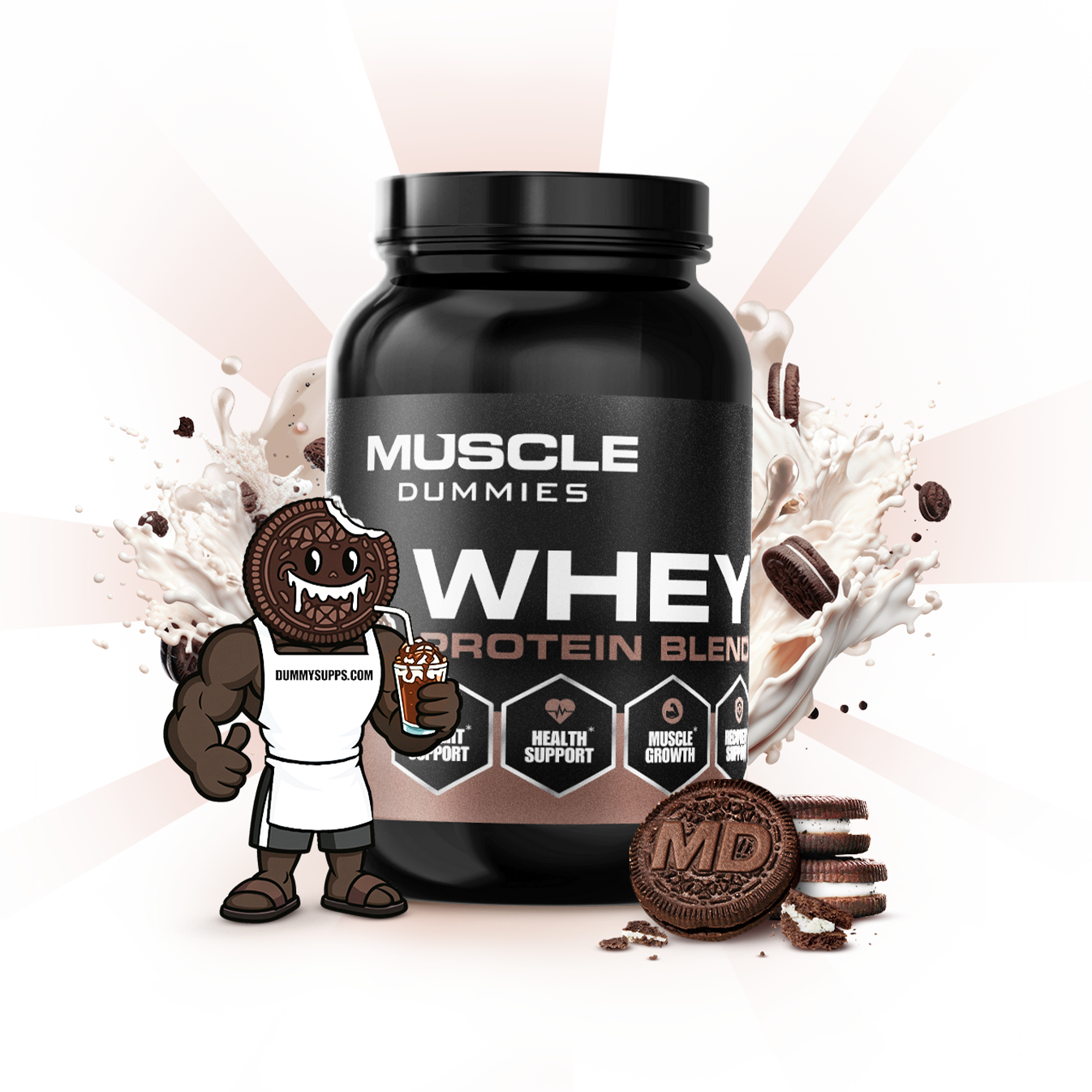 Cookies and Cream Milkshake Whey Protein