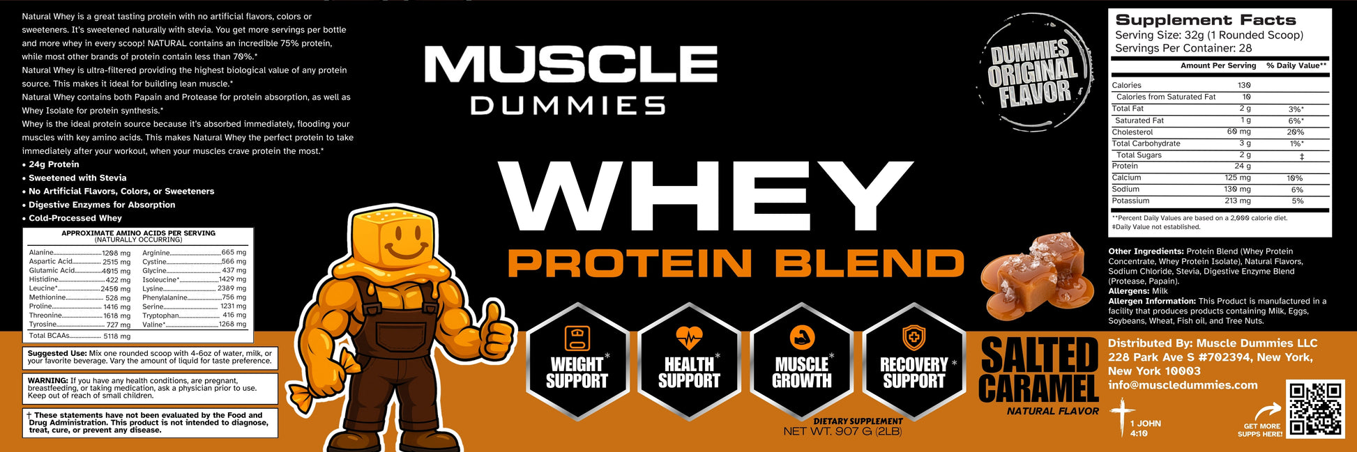 Salted Caramel Whey Protein