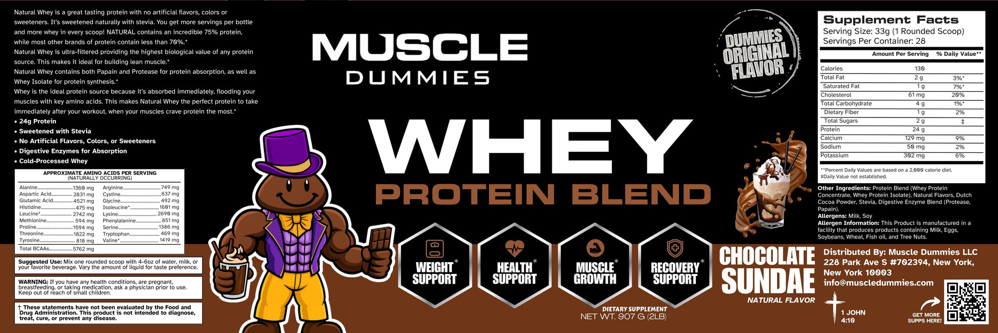 Chocolate Milkshake Whey Protein