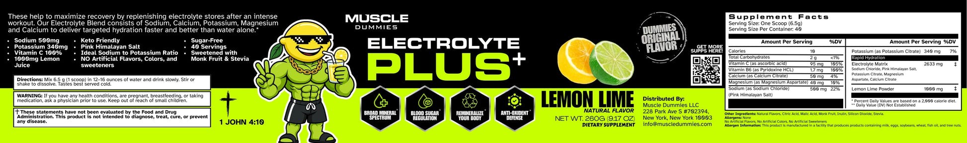 Lemon Lime Electrolytes