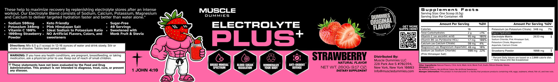 Strawberry Electrolytes