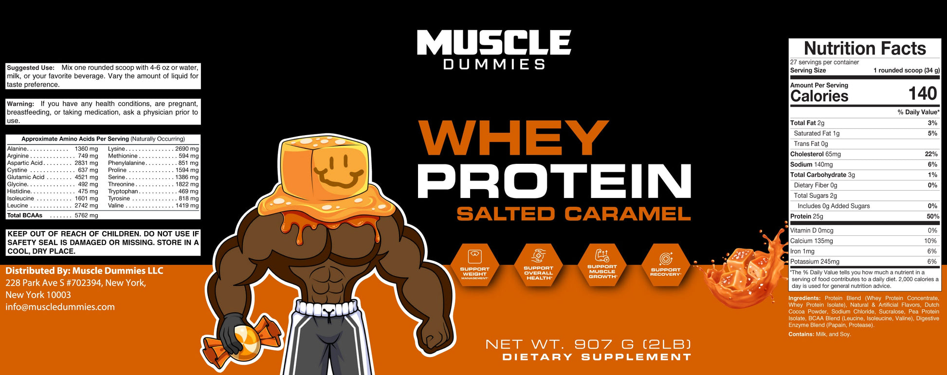 Salted Caramel Whey Protein