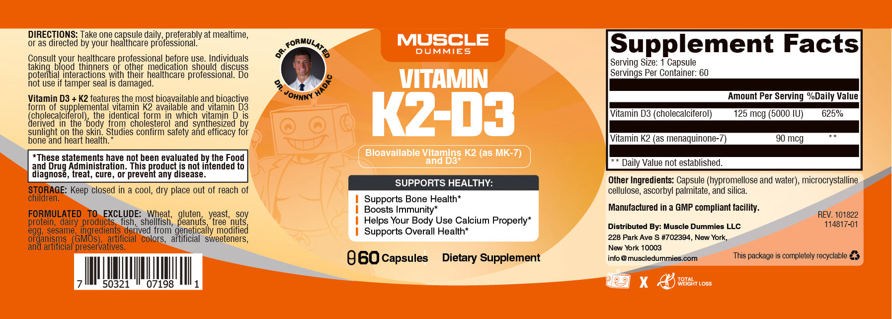 Vitamin K2+D3